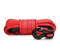 Armortek Synthetic Winch Rope 11mm x 25m, Tow Rope Heavy Duty Hook, Rope Stopper, Handsave Strap, Abrasion Resistance, For Off-Road, Recovery, Marine - HMPE World Strongest Man Fibre