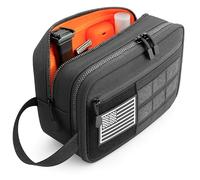 ARMORWERK Professional Tactical Toiletry Bag for Men - Extra Large Wet & Dry Compartment Separate Dopp Kit, Tactical Molle Travel Toiletry Bag - Perfect Mens Toiletry Travel Bag or Dopp Kit Men,