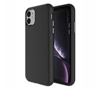 Armoured™ Matte Tough Rugged Protective Rear Case Cover for Apple iPhone 11 - Textured Matte Black
