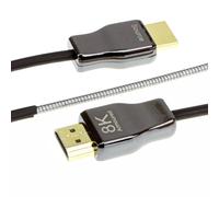 Armoured Outdoor HDMI 2.1 Active Optical Cable AOC 48Gbps 8K60 4K120 20m