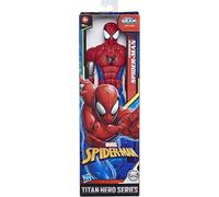 Marvel Spider-Man, Titan Hero Series Villains Armoured Spider-Man 30 cm, Scale Super Hero Action Figure Toy