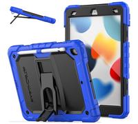 [ArmourSHIELD Case] Full Body Tough Rugged Case with Folding Stand & Screen Protector For Apple iPad 10.2" 2021/2020/2019 [9th/8th/7th Generation]