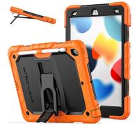 [ArmourSHIELD Case] Full Body Tough Rugged Case with Folding Stand & Screen Protector For Apple iPad 10.2" 2021/2020/2019 [9th/8th/7th Generation]