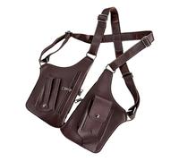 Armpit and Shoulder Bag, with Adjustable Strap, Anti-Theft Waterproof Bag, Vintage Shoulder Bag - For Everyday Use in the Office, On the go, at Home and, coffee, see description, See description