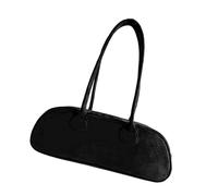 Armpit Bag Autumn Shoulder Korean Styles Bows Handbag All-matching Underarm, Black, Mass Beauty