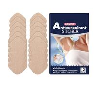 Armpit Sweat Absorbent Pads - Under Arm Sweat Pads Women | 12 PCSS Underarm Sweat Protection Pads, Non Visible Underarm Sweat Guards, Underarm Sweat Patches for Armpit Protection