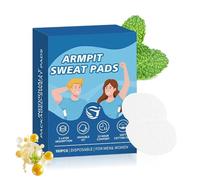 Armpit Sweat Pads 100-Pieces Invisible Armpit Sweating Patches