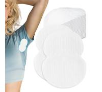Armpit Sweat Pads [50Pcs] - Disposable Underarm Guards for Women & Men, Extra Strong Adhesive, Hyperhidrosis Protection, Non Visible (1 Pack)