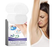 Armpit Sweat Pads for Women, Pack of 10 Invisible Antiperspirant Plasters, Sweat Pads for the Armpit Areas - For Personal Care for Clothing and Undershirt for Sensitive Skin and Against