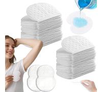Armpit Sweat Pads, Lightweight Disposable Underarm Sweat Pads, Self Adhesive Underarm Dress Shields for Men & Women, Comfortable Super Absorbent Pad, Keep Underarm Dry (200PC)