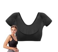 Armpit Sweat Vest - Armpit Sweat Proof Shirt Pad,Washable Guard Shield, Breathable Short Sleeve Vest, Quick Drying Shirt Pad For Ladies