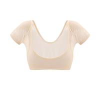 Armpit Sweat Vest - Breathable Undershirt Pad, Stain Blocking Guard | Washable Short Sleeve Shield For Women, Anti Odor Layer, Reusable Sweatproof Tee For Meetings, Work, Daily Comfort