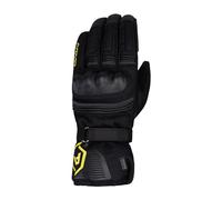 ARMR Kumaji 3.0 Men's Waterproof Motorcycle Gloves, Black/Yellow, L