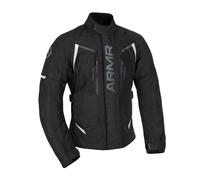 ARMR Men's Kiso 4.0 Waterproof Motorcycle Jacket, Black, 5XL