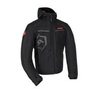 ARMR Men's Suko 1.0 Waterproof Hooded Motorcycle Jacket, Black, L