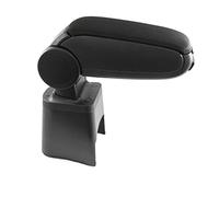 Armrest Arm Rest Centre Console Compatible with Seat Ibiza 6L 2002-2008 Hatchback Specific Model Fit Storage Box Organizer with Base Black Textile