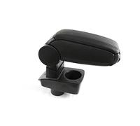 Armrest Arm Rest Centre Console For Fiesta MK VI 6 CB1 CCN 2009-2017 Specific Model Fit Storage Box Organizer With Base Black Leather