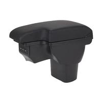 Armrest Box Accessories For Infiniti ESQ 2010 2011 2012 2013 2014 2015 2016 2017 2018 2019 Car Armrest Box(A2 Black Black line)