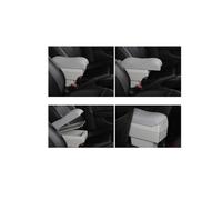 Armrest Box Arm Elbow Rest Center Console Storage Case Modification Accessories With Cup Holder USB Port For Civic EP3 CLVCCZTZGW(C-Gray)