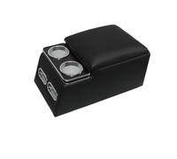 Armrest Box Car Back Seat Universal Armrest Box Cup Holders Wireless Charging Rear Armrest Console Box Center Console Armrest(2)