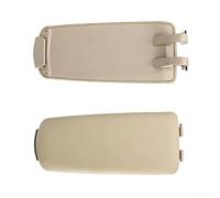 Armrest Box Cover Compatible With For A4 B6 B7 2001-2008 Long Lasting Leather Console Lid 8e0864245e Gray(Beige)