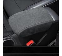 Armrest Box Cover For VW For Golf 7 MK7 2014-2020 For Golf 7 Armrest Cover Trim Center Console Pad Hand Support(Suede black thread2)