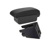 Armrest Box For C1 For Peugeot 107 For Toyotaes For Aygo BJ Armrest Box Armrest Car Accessories Store Box Interior Detail Simple Installation Car Center Console(B2 Black line 3USB)