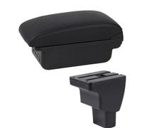 Armrest Box For Hyundai I10 Car Armrest Armrest Box Central Storage Box Interior Dedicated Retrofit Parts Car Accessories Center Console Armrest (B2 black line 3USB)