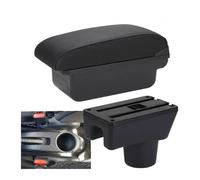 Armrest Box For Mitsubishi For Attrage For Mirage For Space Star Car Accessories Car Armrest Storage Box(C2 Black line NO USB)
