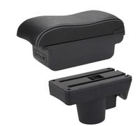 Armrest Box For Opel For Astra H 2006 2007 2008 2009 2010 2011 Car Armrest Curved Surface Storage Box Simple Installation Dedicated(B3 Black white 3USB)