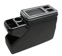 Armrest Box FOR Toyota FOR Voxy FOR Noah 80 70 Row Front Railing Box Set General Business Armrest Central Store Business Car 4th 18CM Car Center Console(1T gray)