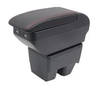 Armrest Box for Toyota Yaris Hybrid Center Console Storage with Cup Holder - Double Layer Design, 2015-2021 Compatible