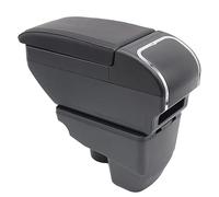 Armrest Box for Toyota Yaris Hybrid Center Console Storage with Cup Holder - Double Layer Design, 2015-2021 Compatible