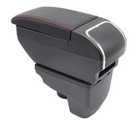 Armrest Box for Toyota Yaris Hybrid Center Console Storage with Cup Holder - Double Layer Design, 2015-2021 Compatible