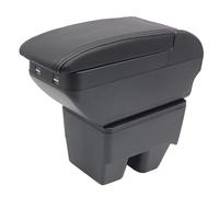 Armrest Box for Toyota Yaris Hybrid Center Console Storage with Cup Holder - Double Layer Design, 2015-2021 Compatible