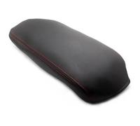 Armrest Box For VW For B&eetle 2013 2014 2015 2016 2017 2018 Elastic Band Type Car Accessories Center Console Armrest Box Leather Cover Trim(Black-red Line)