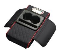 Armrest Box Pad -Auto Armrest Cushion, Universale Car Console Pad | Soft PU Leather Armrest Cover, Multifunctional Cover Cushion with Tissue Box Dispenser, Car Interior Accessories for SUVS