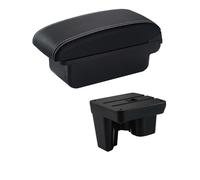 Armrest bracket Car Dedicated Internal Armrest Box Interior Dedicated Retrofit Center Storage Box Accessories For Hilux Interior trim(A white line)