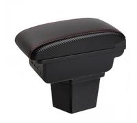 Armrest bracket For Hyundai For Elantra For Touring I30 FD I30cw Car Armrest Box Accessorie Storage Dedicated Interior Parts Interior trim(A red line)