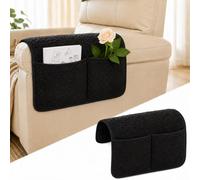Armrest Cover for Recliner, Washable Sherpa-Style with Non-Slip Backing | Washable sherpa-style fabric with non-slip backing, 22.5 x 15 in, for recliners, sofas, office chairs and theater seats.