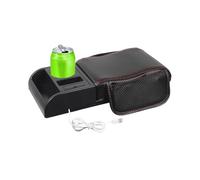 Armrest Cushion Cover for Car | Automotive Leather Console Booster Cushion With 2 Storage Bag,Car Interior Supplies, Armrests Pad Elbow Resting Pad for Truck Pickup Trailer Sedan Vehicles