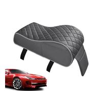 Armrest Cushion Pad - PU Leather Construction Memory Padding Comfortable Support Fatigue Relief Design | For Car, Truck, SUV, RV, Daily Drive, Road Trip, Highway, Fah