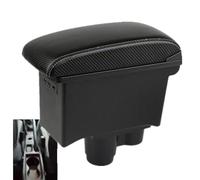 Armrest Decoration Accessories For Renault For Duster For Dacia For Duster 2 3 Car Armrest Box 19-24 2023 Storage Box(C carbon fiber 3usb 2)