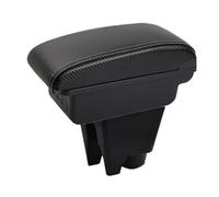 Armrest For Citroen C1 For Peugeot 107 For Toyota For Aygo BJ Car Armrest Box Central Storage Elbow Support Drivers And Passengers Armrests Storage Box(A-3USB-White line)
