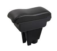 Armrest For Citroen C1 For Peugeot 107 For Toyota For Aygo BJ Car Armrest Box Central Storage Elbow Support Drivers And Passengers Armrests Storage Box(B-No USB-White line)