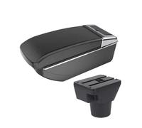 Armrest For Kia For Rio2 For Armrest Car Interior Center Console Multi-functional Accessory Storage Box Trim Parts Cup Holder Armrests Storage Box(B3 white line NOUSB)