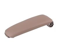 Armrest Lid Center Console Artificial Leather Synthetic Arm Rest Storage Box Cover For Audi A4 B6 B7 2002-2008 Automotive(PU Leather Beige)