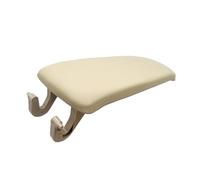 Armrest Organizer 1 Pc Leather Car Armrest Latch Cover A6 C5 1998-2005 Center Console Arm Rest Storage Box Lid Auto Accessories(Beige)
