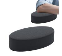 Armrest Pad - 5.91 Inch Elbow Memory Foam Desktop Tables Soft Support Crystal Velvet | Wrist Cushion | for Computer Laptop Typing Gaming Work Studio Home Office Comforts.