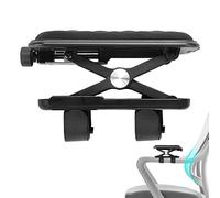 Armrest Padding, Ergonomic Foam Office Chair Armrest Pads, Raises Comfortable Adjustable Cushions for Desk Chairs for Elbows and Forearms, Chair